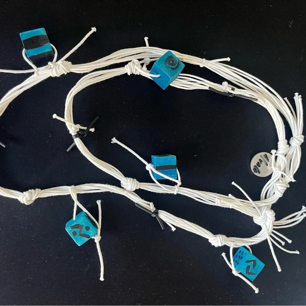 Jianhui London Blue Block Necklace